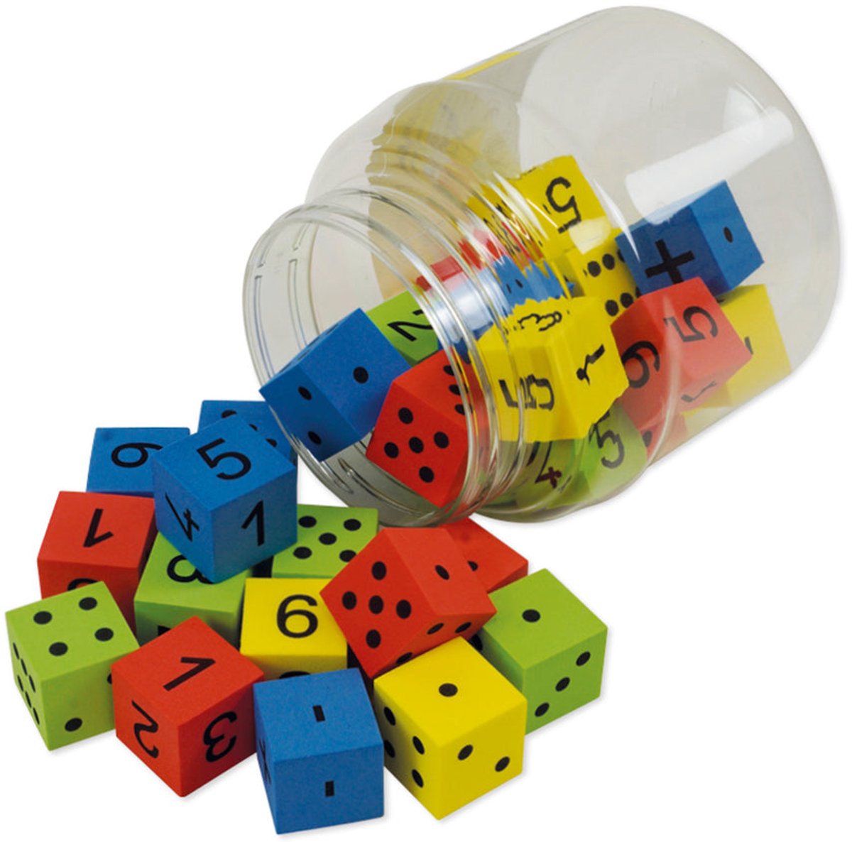Dobbelstenen Set "Rekenen" 32-delige Set