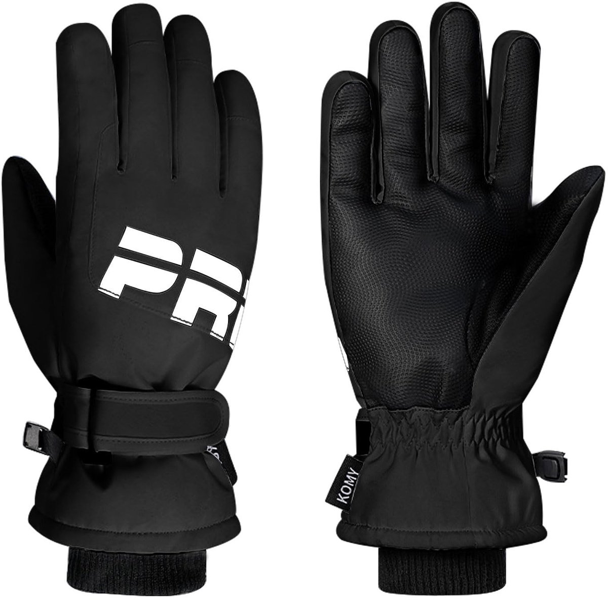SolidKeus - Waterdichte Winterhandschoenen met Fleece Voering voor Skiën en Fietsen