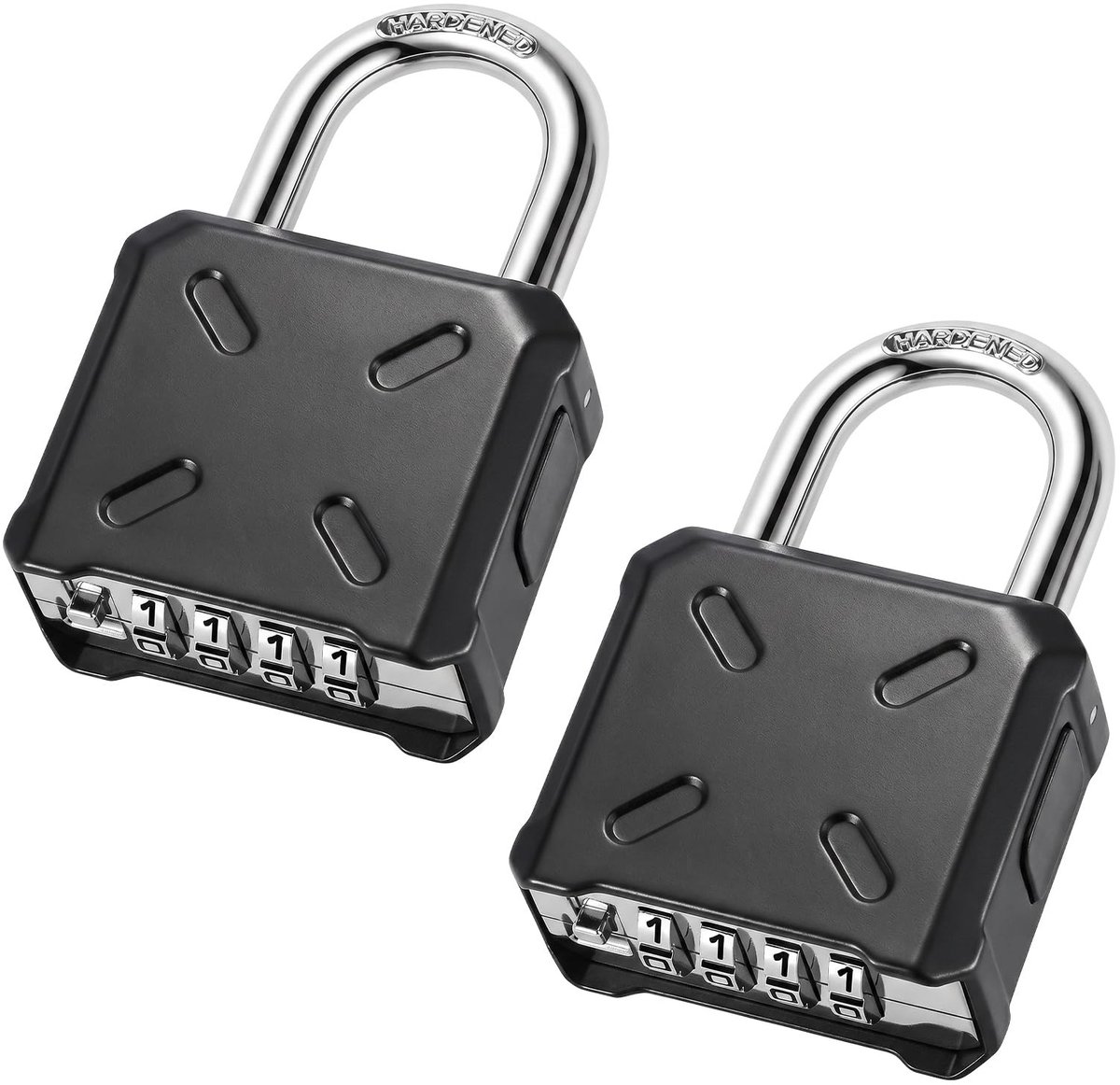 SolidKeus - 4-Cijfer Combinatieslot Set van 2
