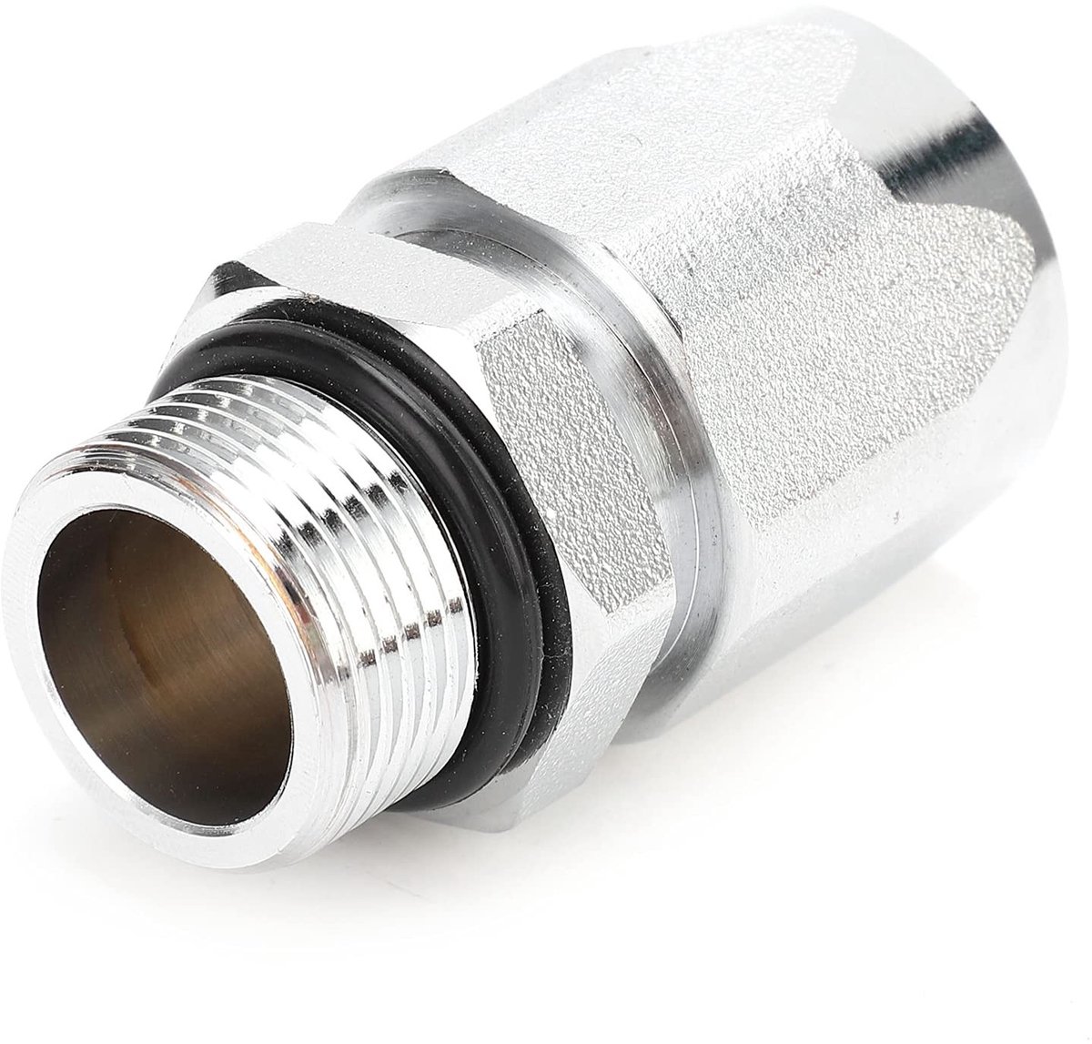 SolidKeus - Messing Oliepijpconnector 3/4 Inch voor Oliemachines