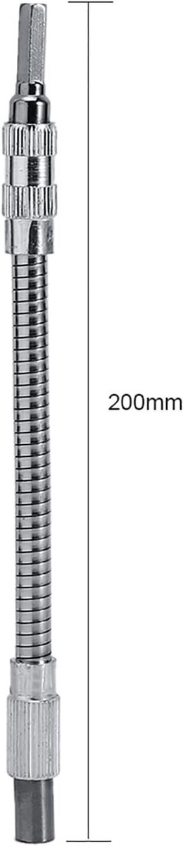 Flexibele 200mm Magnetische Schroevendraaier met Boorhouder en 1/4 Inch Bits voor Elektronisch Gereedschap
