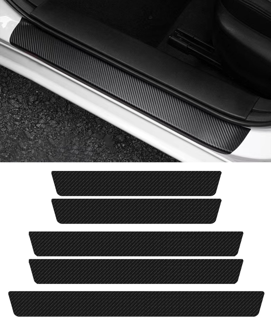 SolidKeus - Set van 5 Auto Deur Edge Protectors en Bumper Beschermers