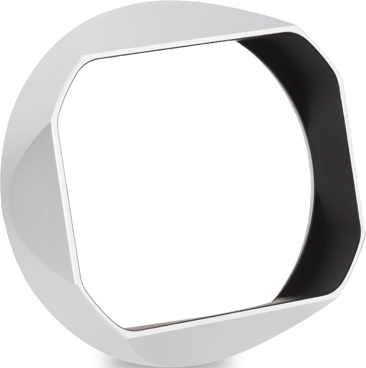 Metalen zonnekap voor Leica q3 Q2 Q Q-P QP Q3 Typ116 camera-accessoires zilver LH-LQW
