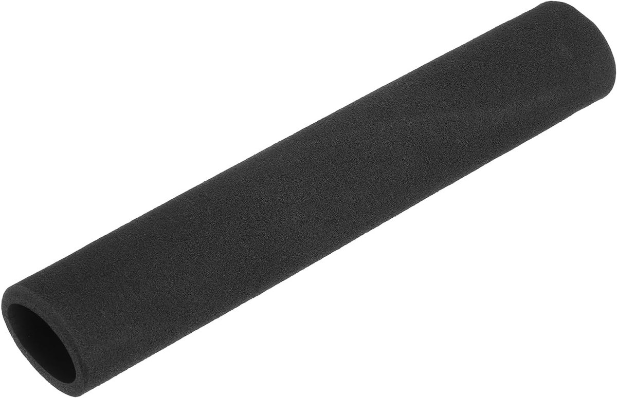 Buisisolatie voor schuimbuizen voor greephouder 27 mm Id 37 mm Od 195 mm lengte warmte-opslag zwart