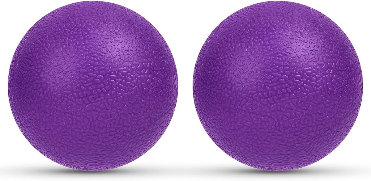 Massagebal Set voor Lichaamsmassage, 2 Stuks - Spiermassager, Trigger Point Therapie en Myofasciale Ontspanning voor Plantar Fasciitis