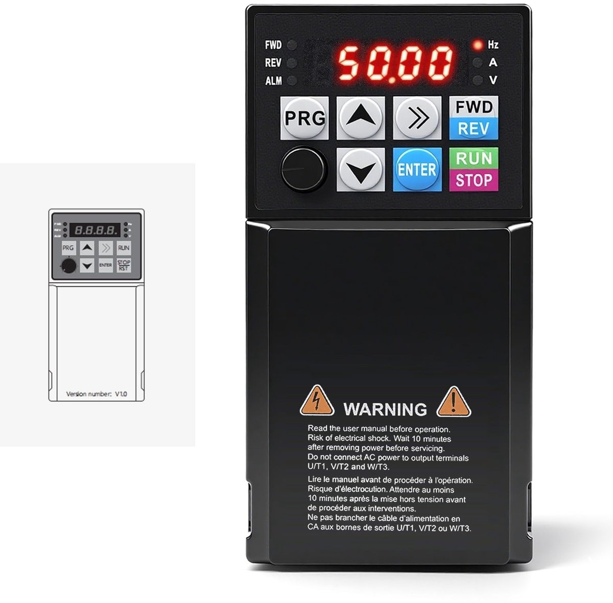 SolidKeus - 380V Frequentieomvormer voor Motoren tot 2.2 kW