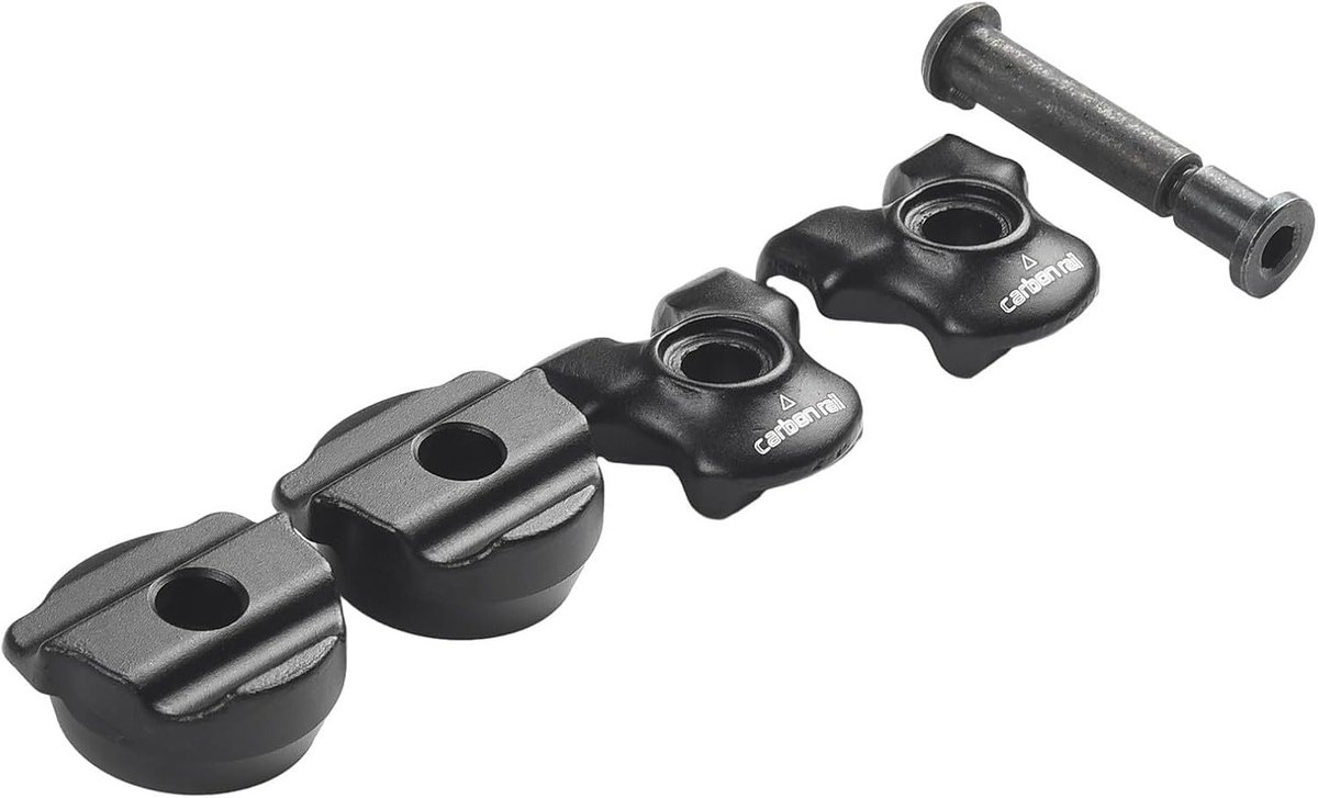 Metalen Fiets Zadelklem voor Carbon Zadelrails, Compatibel met 7x9mm en 7x7mm, Zwart, Duurzaam en Lichtgewicht