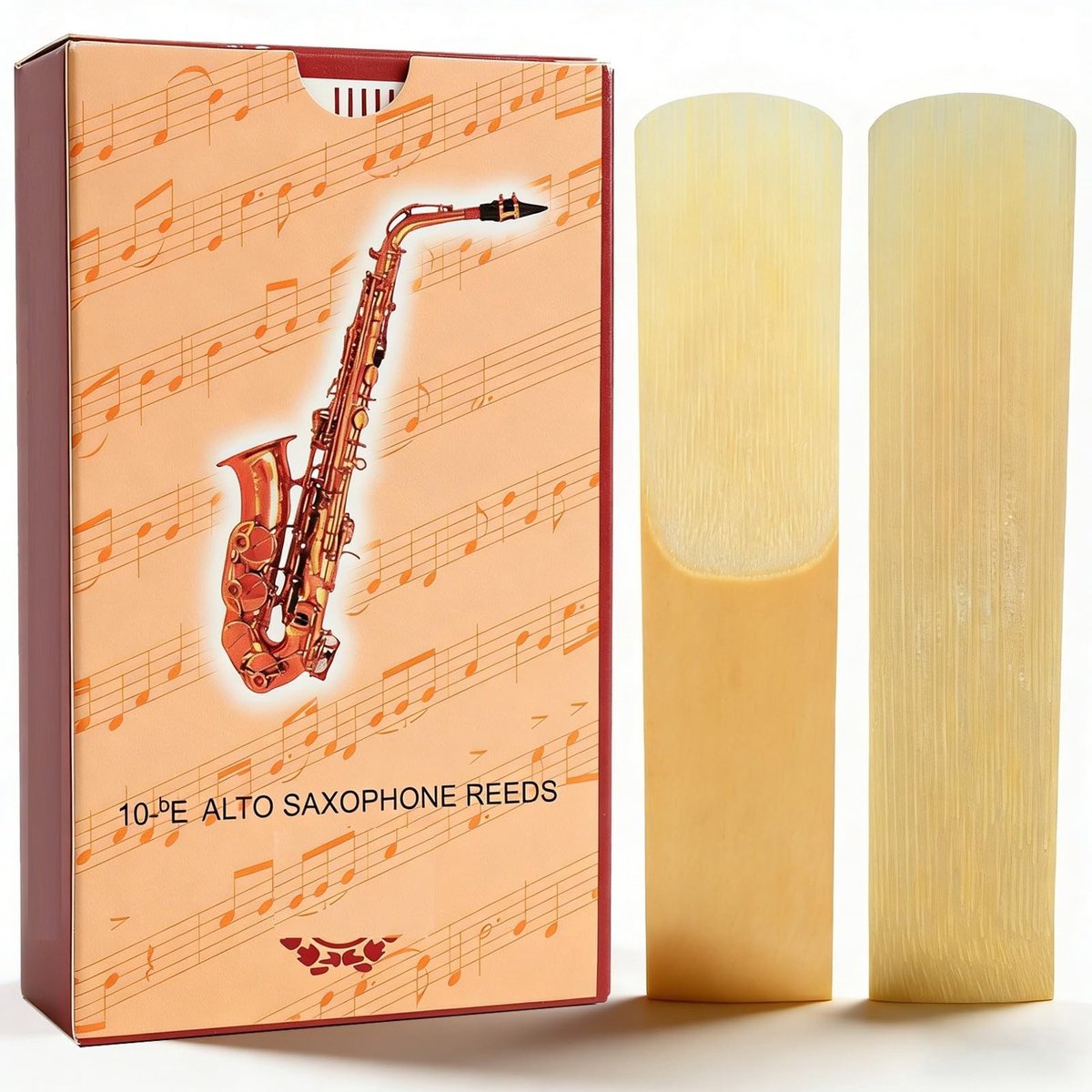 SolidKeus - Set van 10 Alto Saxofoon Bladen met Dikte 2.5
