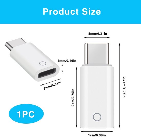 SolidKeus - USB Adapter voor Apple Pencil 1 met Draadloos Oplaadpunt — afbeelding 4