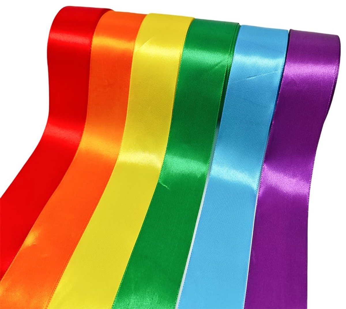 SolidKeus - Set van 6 Weerbestendige Maypole Ribbons 4cm x 22m