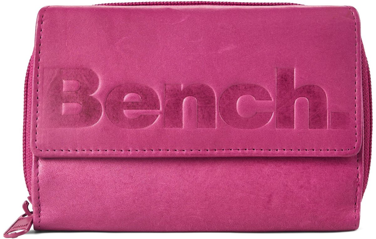 Bench Portemonnee 14 cm - Dames - Horizontaal - magenta-pink