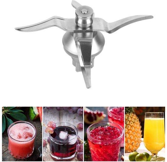 Dwarsdoorsnijdend mes voor Vorwerk Thermomix TM21 keukenmachine - Roestvrijstalen mes - Aluminium behuizing — afbeelding 2