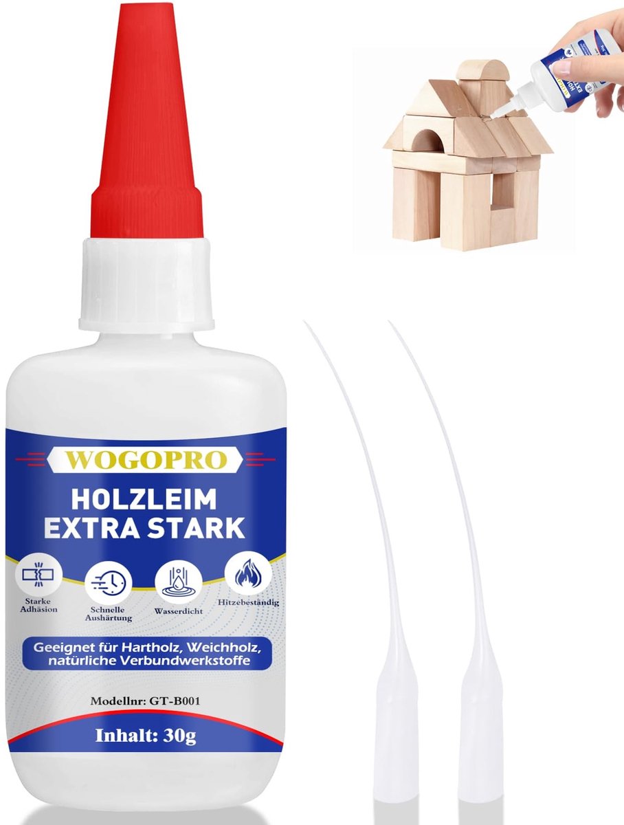 Omgoods - Extra Sterke Waterdichte Houtlijm, 30 g
