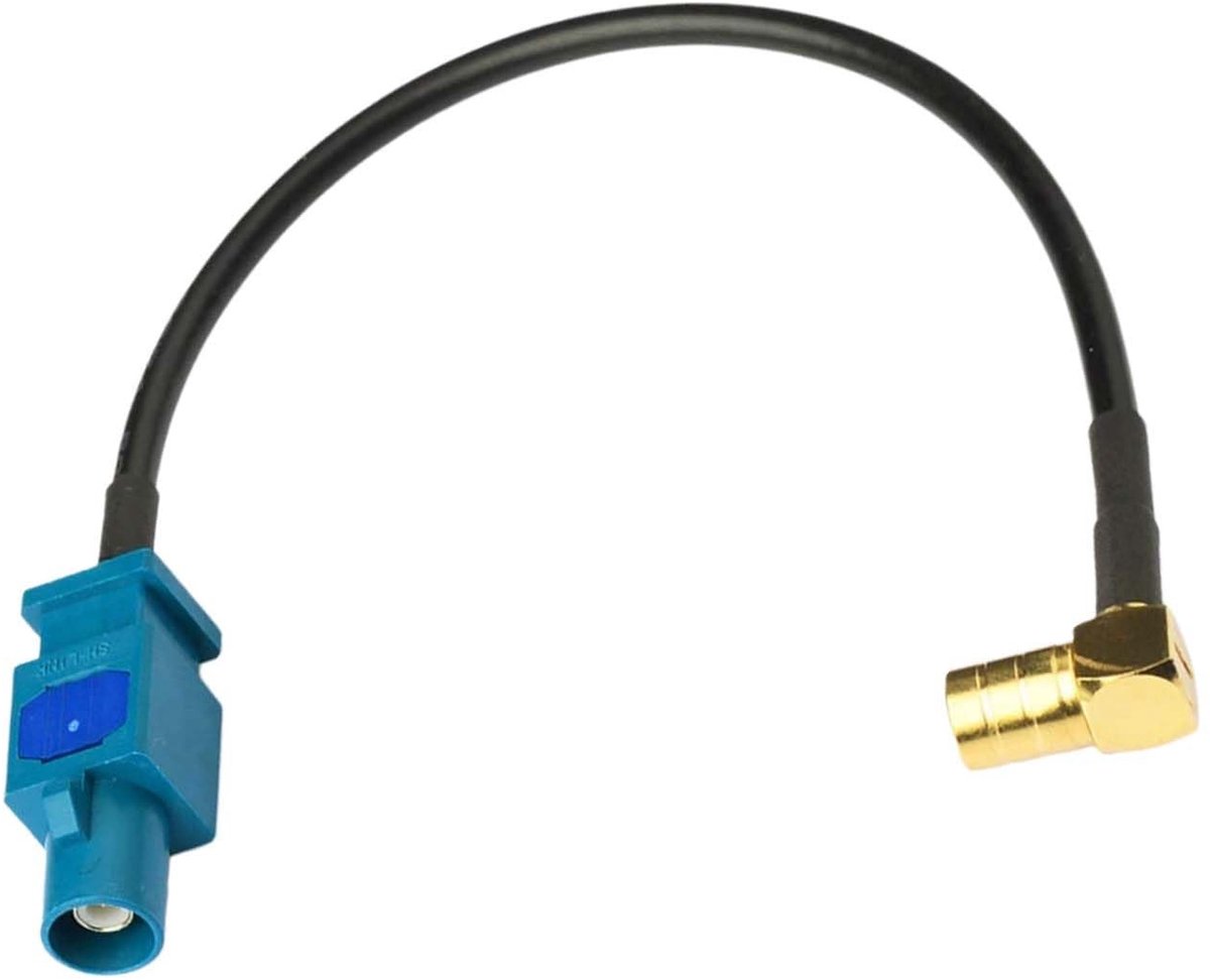 Omgoods - 20cm Fakra Plug naar SMA Aansluitkabel voor Auto