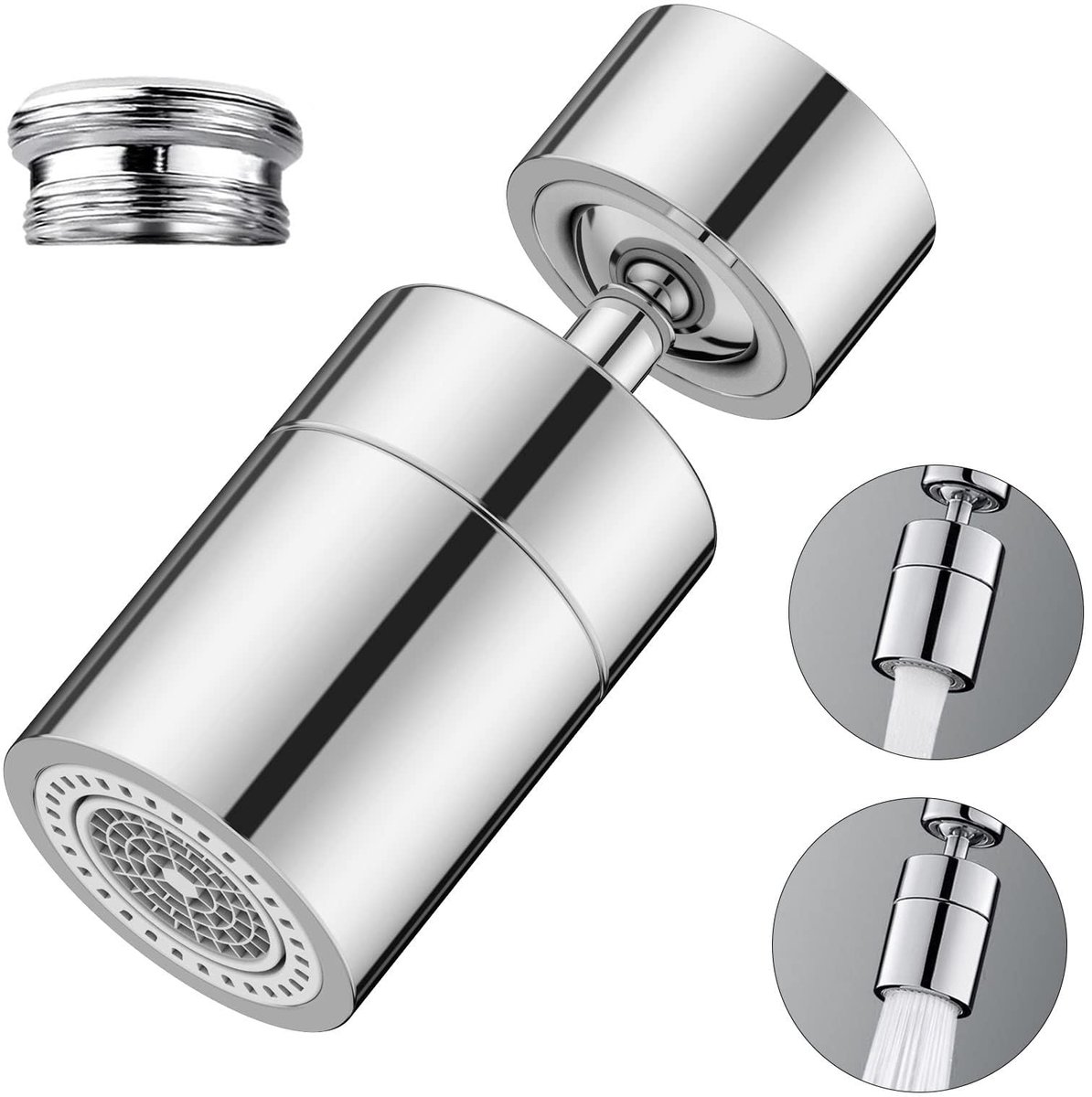 Omgoods - Rotatable Faucet Attachment met 2 Sprayfuncties voor Waterbesparing