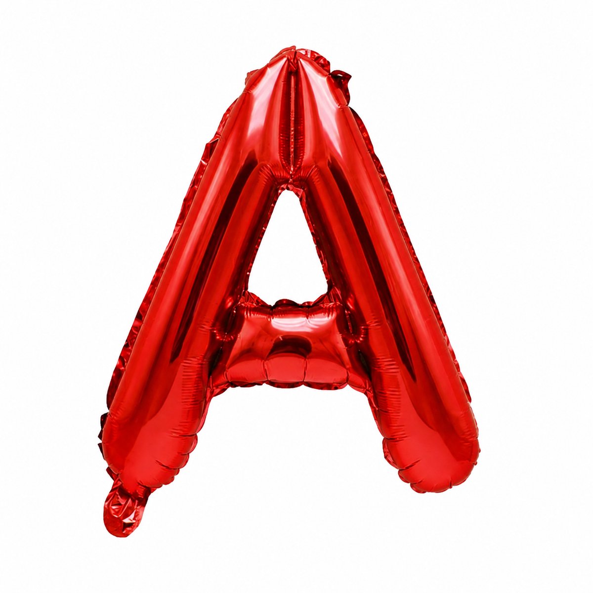 Fienosa Letterballon A Rood – 40 cm – Folieballon Letter A – Verjaardag Versiering – Feestdecoratie