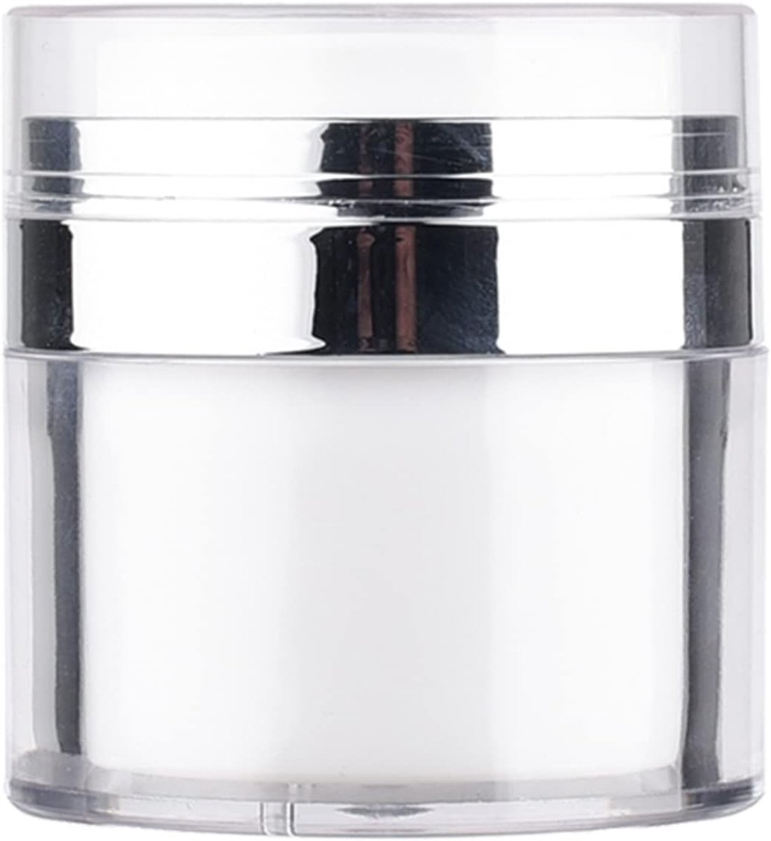 Vacuümfles Luchtloze Pomppotten Lege Hervulbare Make-upcrème-flessen voor Cosmetica en Toiletartikelen (15ml)