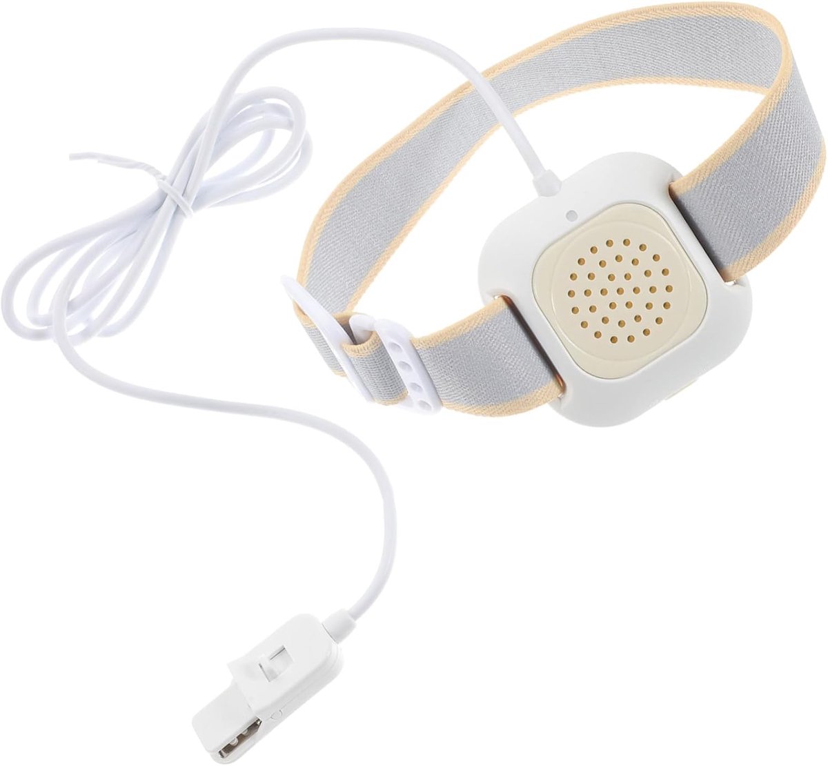 Bedplas-Alarm met Urinesensor en Sterke Trilling – Plasdetector voor Jongens, Meisjes, Baby's en Ouderen – Veilige Armband en Clip – Helpt bij Zindelijkheidstraining en Snelle Zorg