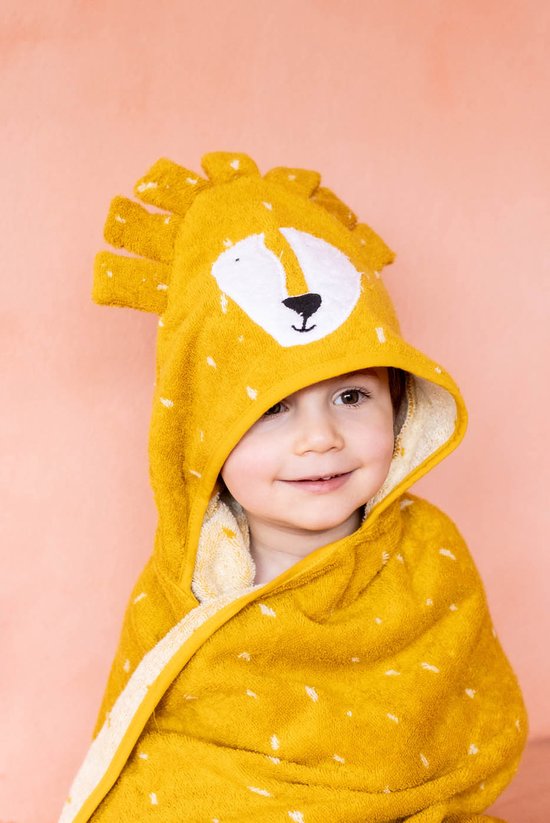 Trixie Badcape - 75x75cm - Mr. Lion van Trixie — afbeelding 4