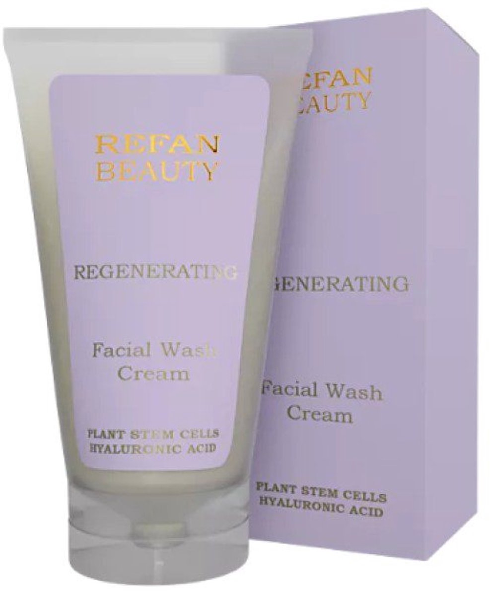 Zijdezachte gezicht creme reiniger met Gardenia stem cellen - hyaluron en shea boter 100ml