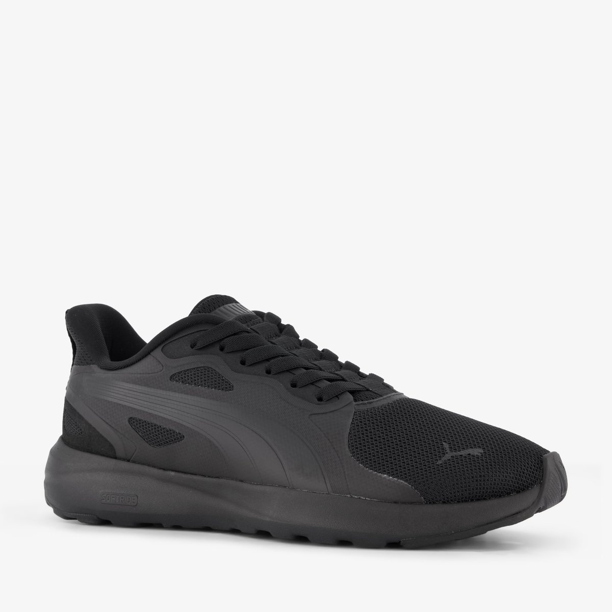 Puma Softride Cosmic Street Sliptech heren sneakers Zwart