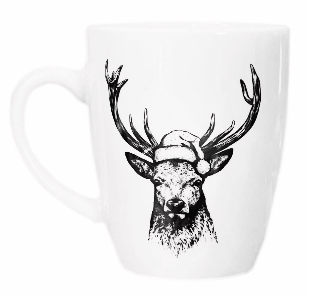 Kerstmok met Rendier & Tekst - 200 ml