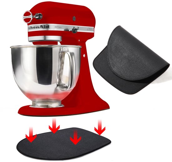Gleitmat voor KitchenAid keukenmachine, onderlegger voor makkelijk verplaatsen — afbeelding 3