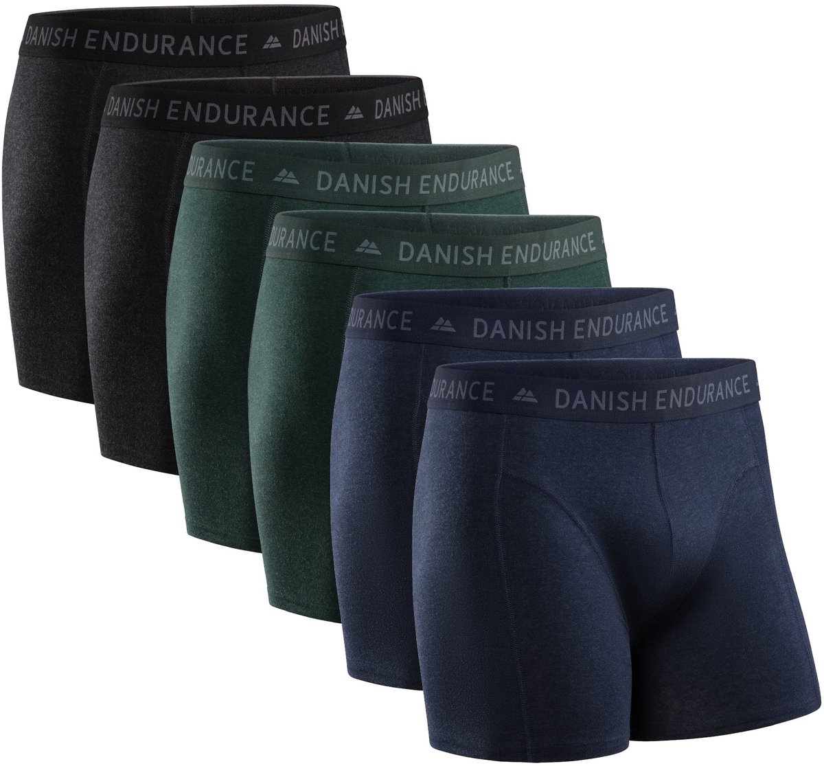 DANISH ENDURANCE Boxershorts - Katoenen Ondergoed - Klassieke Pasvorm - Heren - 6 paar - 4XL