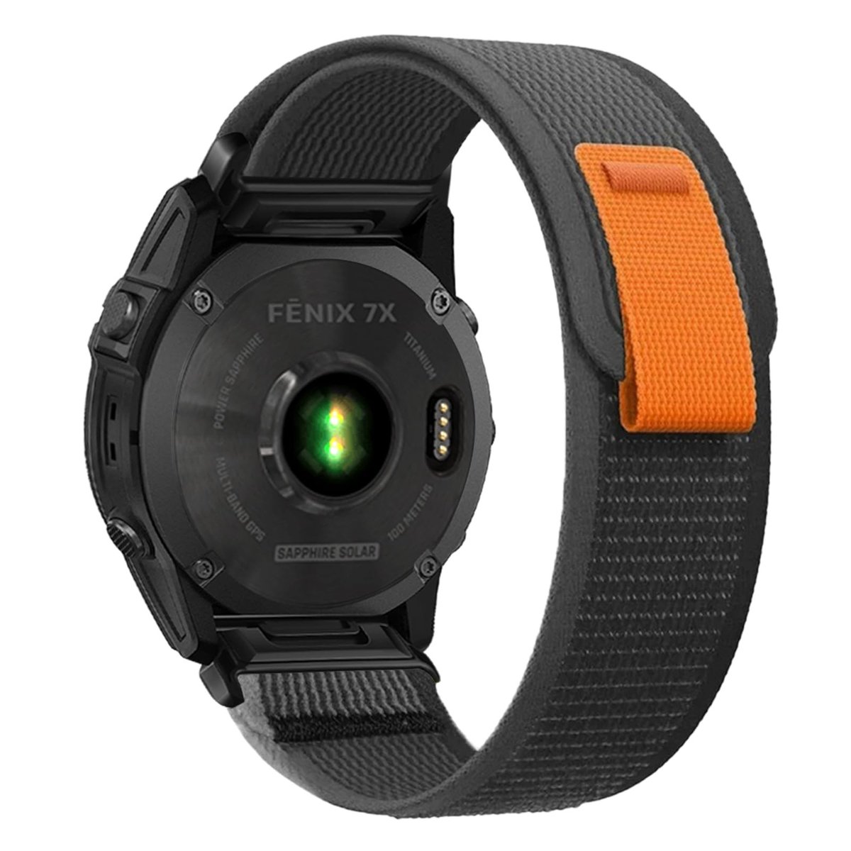 SolidKeus - Nylon QuickFit Strap 22mm/26mm voor Garmin Horloge