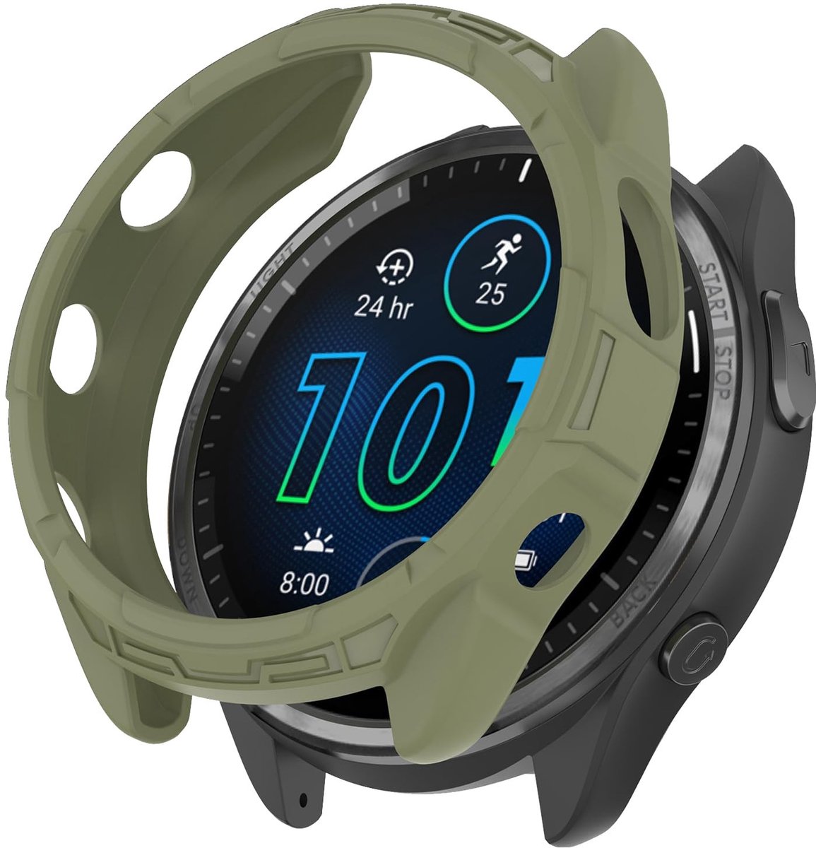 SolidKeus - Beschermhoes voor Garmin Forerunner 965