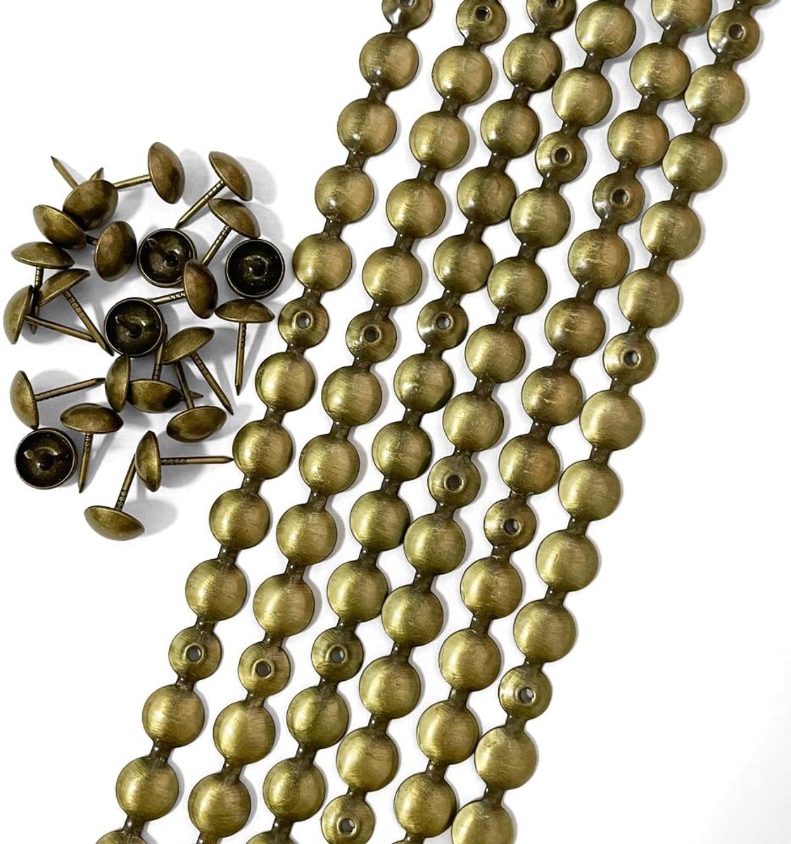 SolidKeus - 20m Decoratieve Nagels voor Bekleding met Loze Nagels