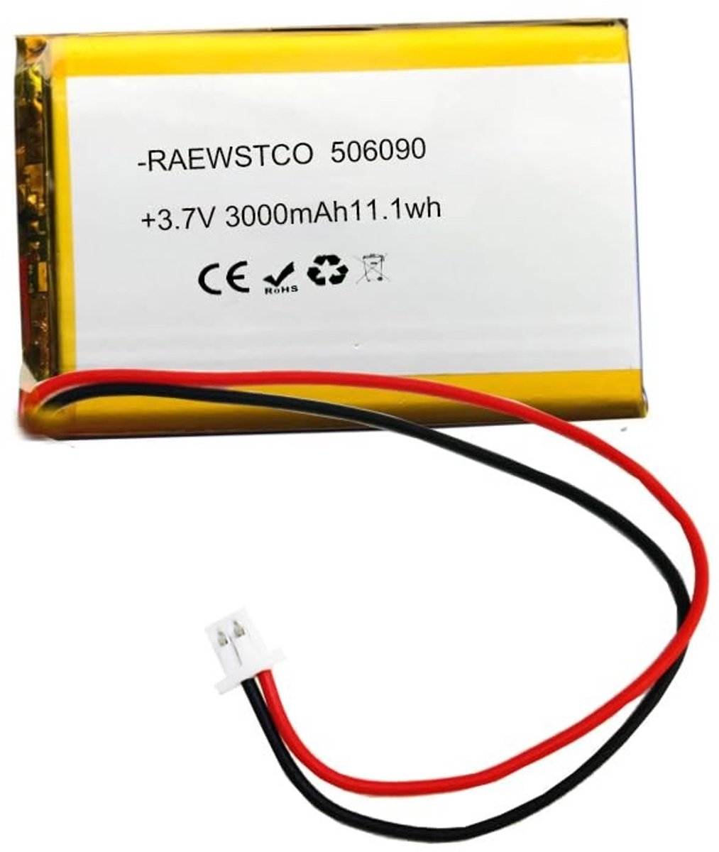 SolidKeus - Polymeer Lithiumbatterij 3000mAh voor Digitale Fotolijsten