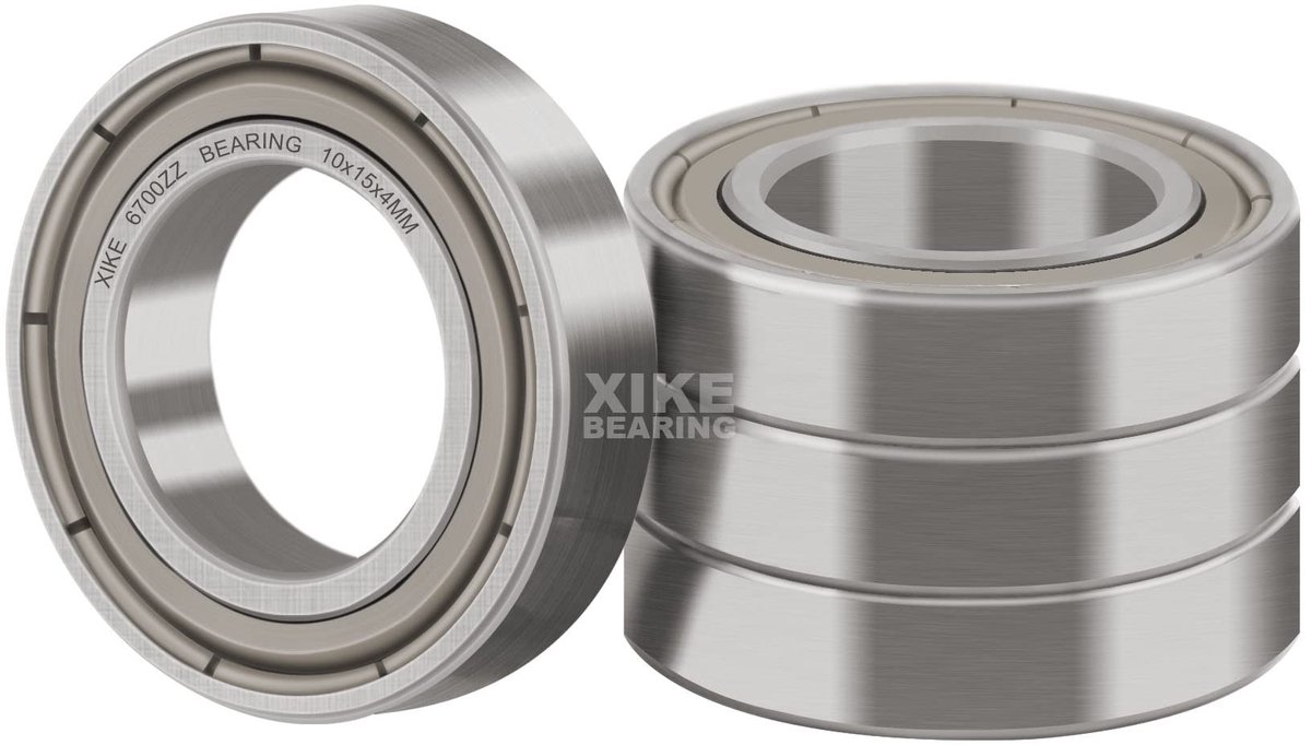 SolidKeus - Set van 4 Sealed Kogellagers 10x15x4mm