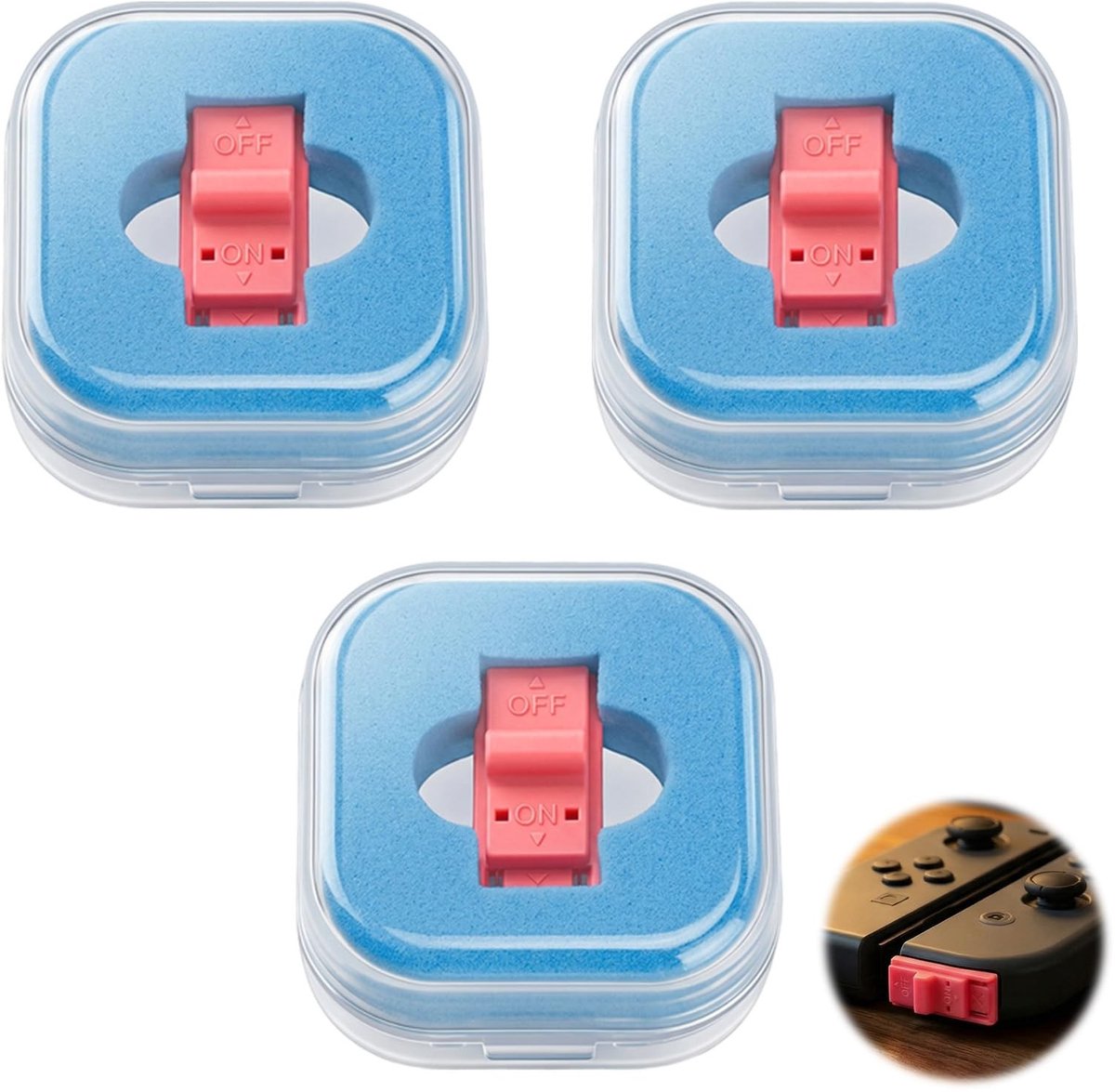 SolidKeus - Set van 3 RCM Jig voor Nintendo Switch