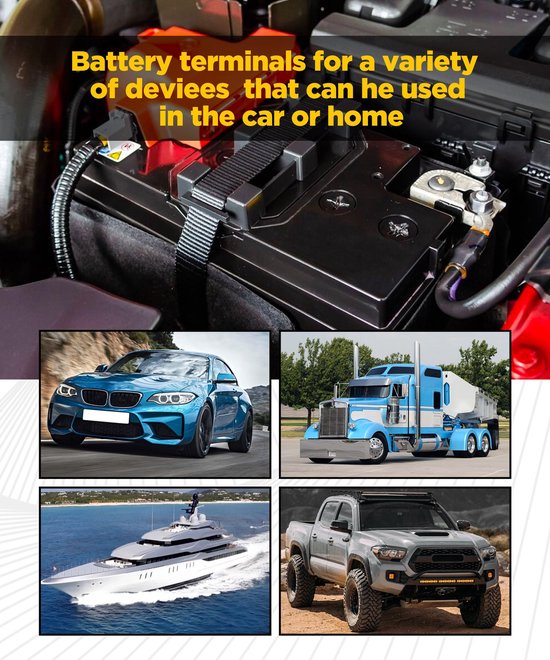SolidKeus - 2 Paar Accuterminals voor Auto — afbeelding 4