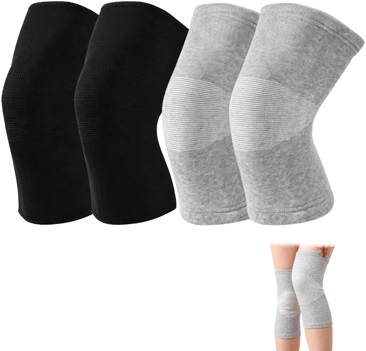 SolidKeus - Compressie Kniebandages voor Sport en Fitness