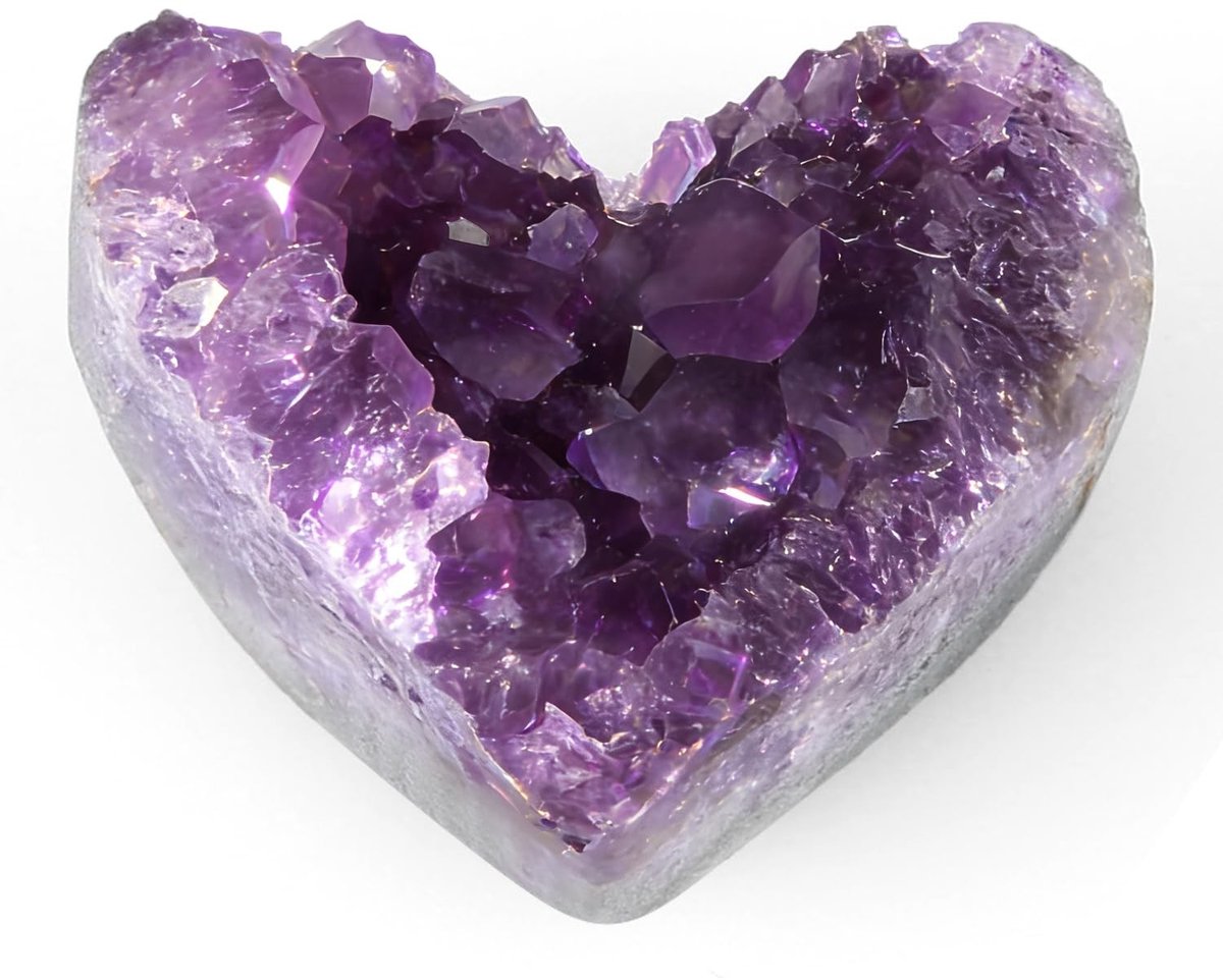 SolidKeus - Amethist Druse Ruwe Steen voor Meditatie en Decoratie