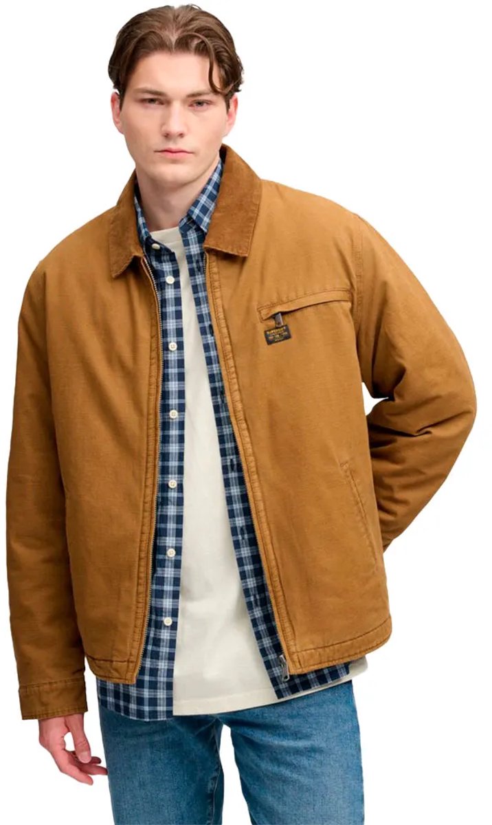 Superdry Workwear Ranch Jas L Man Bruin