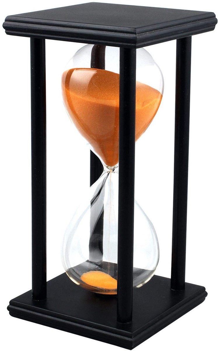 SolidKeus - Uurglas Timer van 60 Minuten voor Decoratie en Tijdmeting
