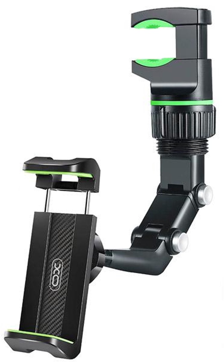 XO- Universele Telefoonhouder Auto - Stevig onder je binnenspiegel - Navigatie & Dashcam in één - Telefoonhouder- Telefoonhouder voor aan Spiegel
