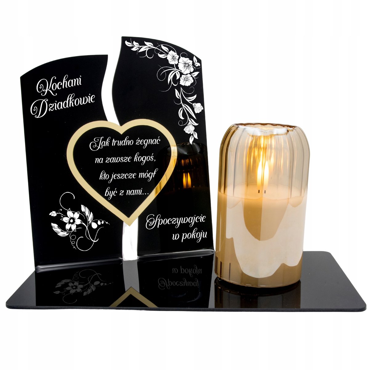 Zonne-lantaarn voor Grootouders - Elegante Grafdecoratie