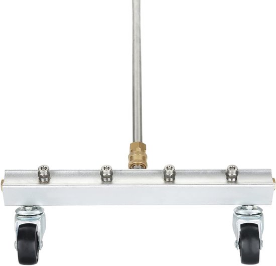 Tools 13 inch hogedrukreiniger, onderstelreiniger, auto chassiswasmachine 4000psi, onder wasstraat, 1/4 inch snelkoppeling, met rechte verlenging en 30° schuine toverstaf — afbeelding 3