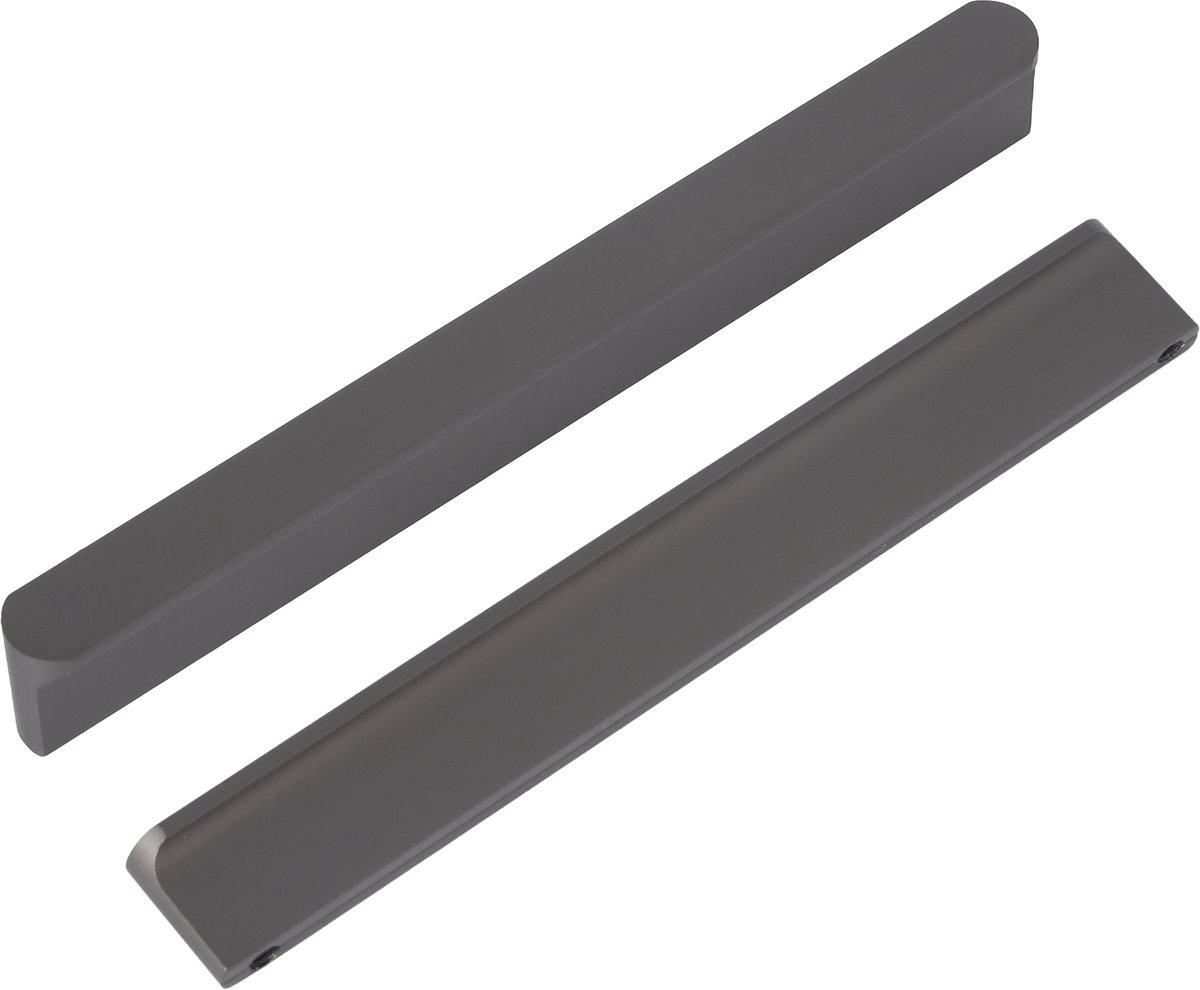 Meubelgreep Louisa gun metal 138mm - Boorafstand 128mm