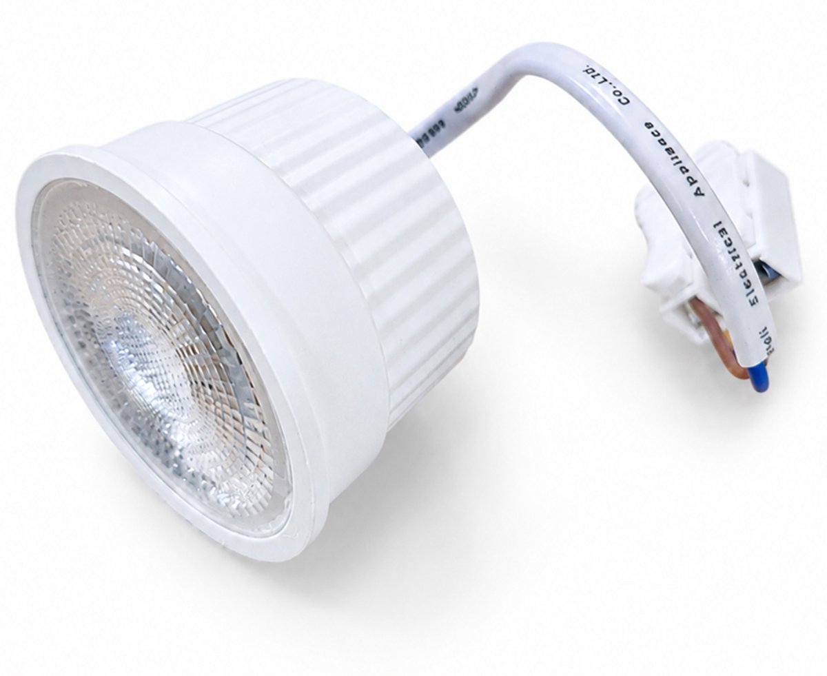 LEDmaxx LED Module 9W 720lm 230V 3CCT 3000K/4000K/6000K 38° Dimbaar Ø5cm | Geen fitting | Warm Wit-Koel Wit-Daglicht | 9 watt | 15.000 Branduren