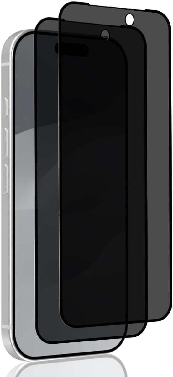 Privacy screenprotector voor iPhone 17 Pro Max voor gehard glas, volledige afdekking, krasbestendig, luchtbelvrij, anti-spionage screen protector voor iPhone 17 Pro Max