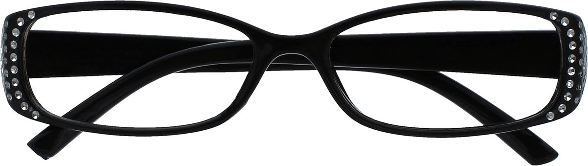 Zwarte Diamonte Stijl Lezers Ontwerper Stijl Vrouwen Dames UVR093BK +3,50