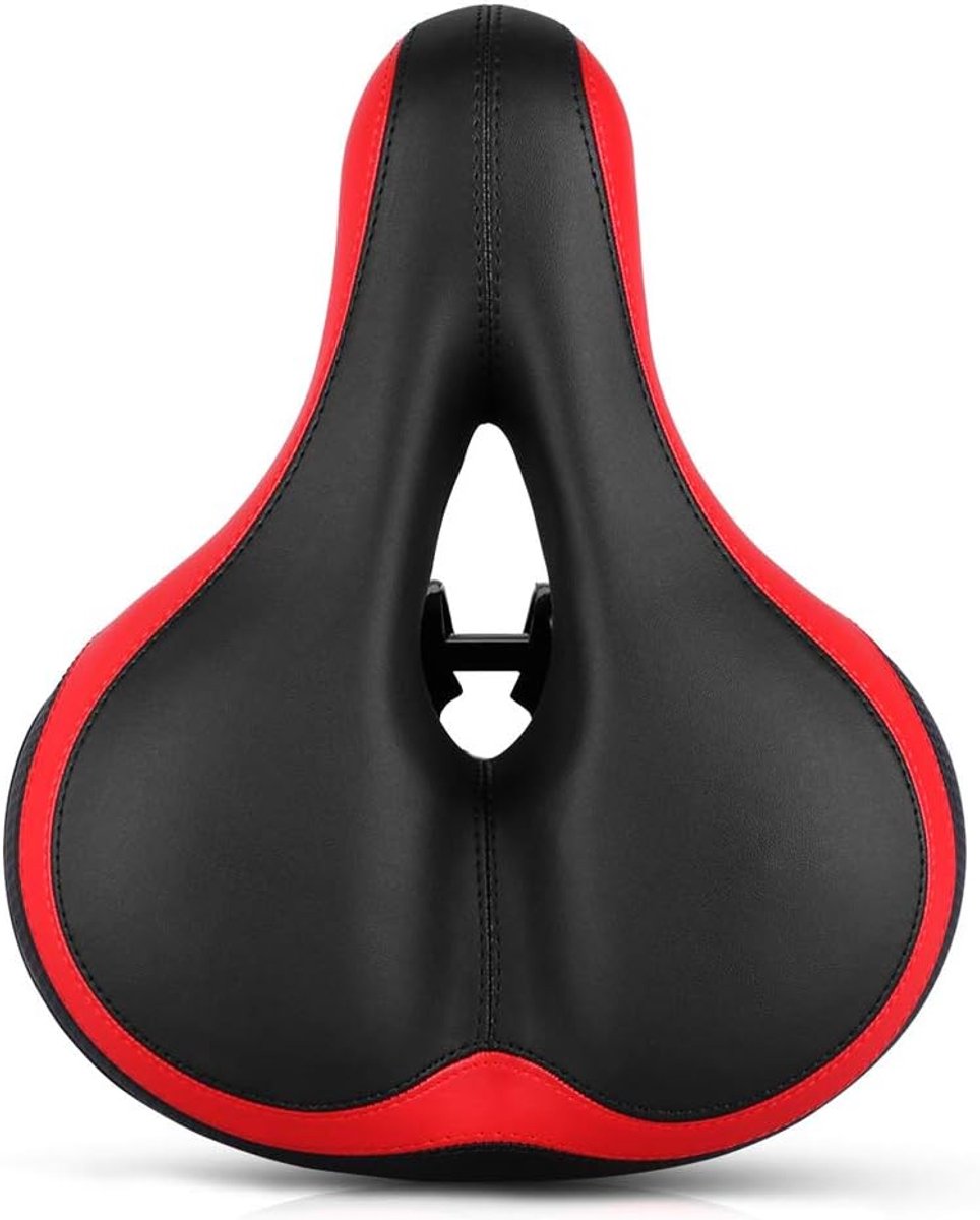 Seat Bicycle Saddle, Soft Wide Bike Saddle Bicycle Seat Cushion for MTB Road Gel Comfort Hybrid Cyclists