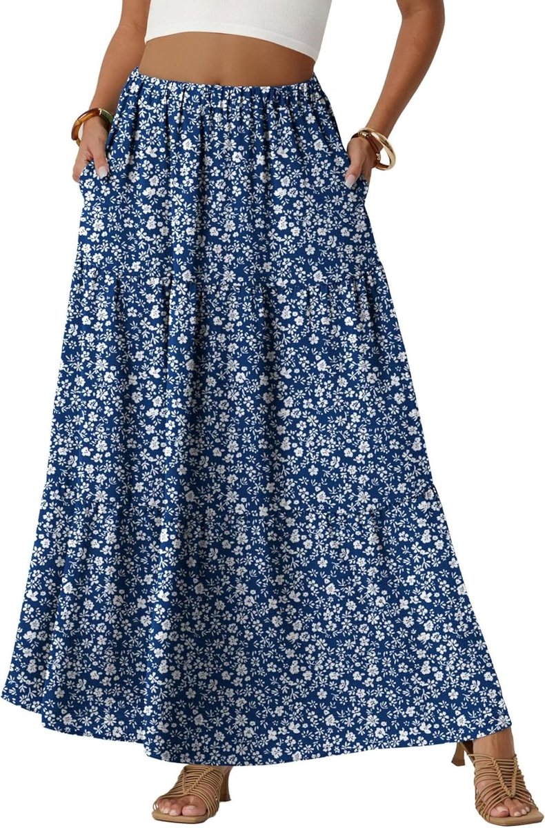 Korte damesbroek, 3/4 lengte, hoge taille, wijde pijpen, zomerloungebroek met zakken, verstelbaar trekkoord