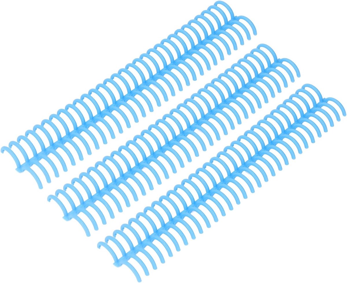 Bindkammen plastic spiraal, 22mm, 30 gaten
