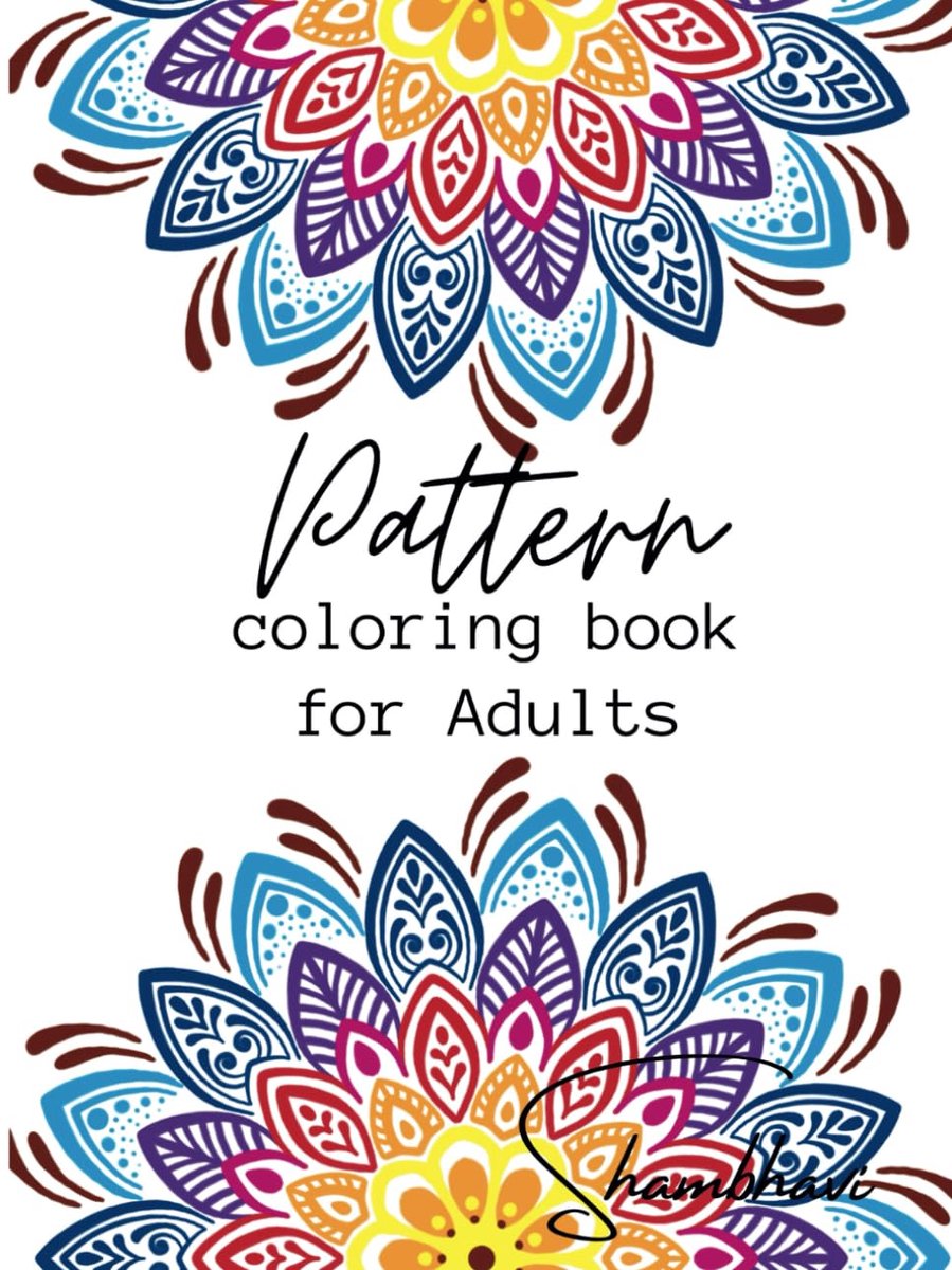 Coloring Book for Adults for Stress and Anxiety Relief